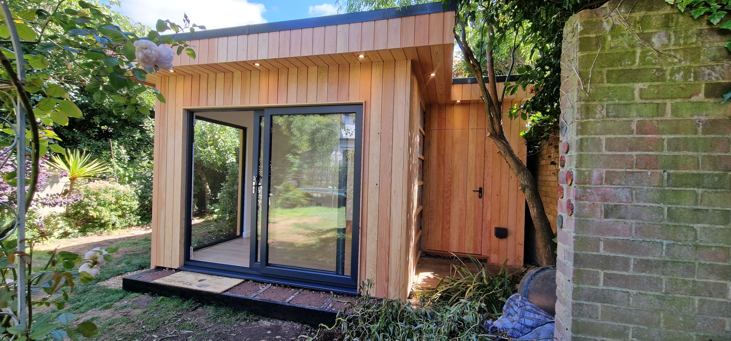 Garden room project in Sussex