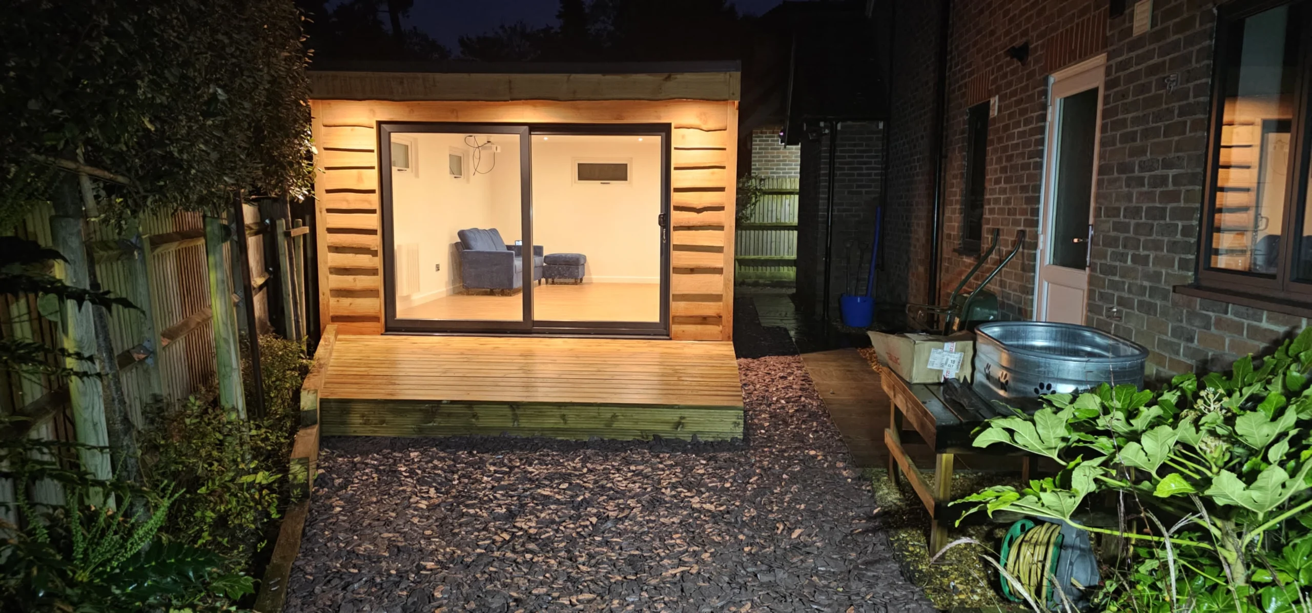 Garden room built by ARC Sussex Carpentry in Brighton