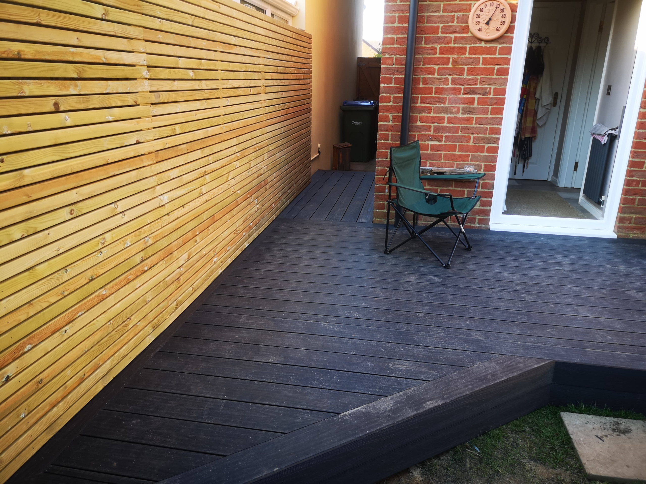 Bespoke timber decking by ARC Sussex Carpentry in Brighton