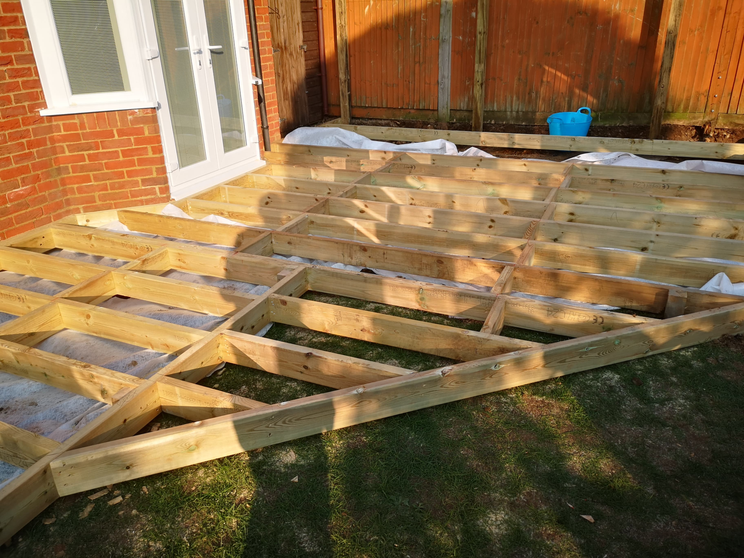 First fix carpentry floor structure by ARC Sussex Carpentry
